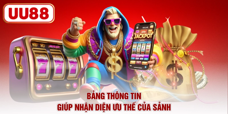 Bảng thông tin giúp nhận diện ưu thế của sảnh
